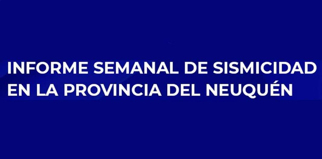 Informe semanal de sismicidad en la Provincia del Neuquén thumbnail