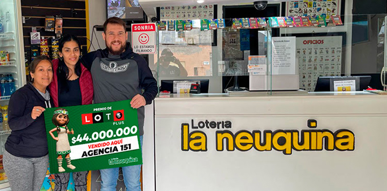 Un apostador de Neuquén se llevó más de 44 millones de pesos en el Loto 5 Plus thumbnail